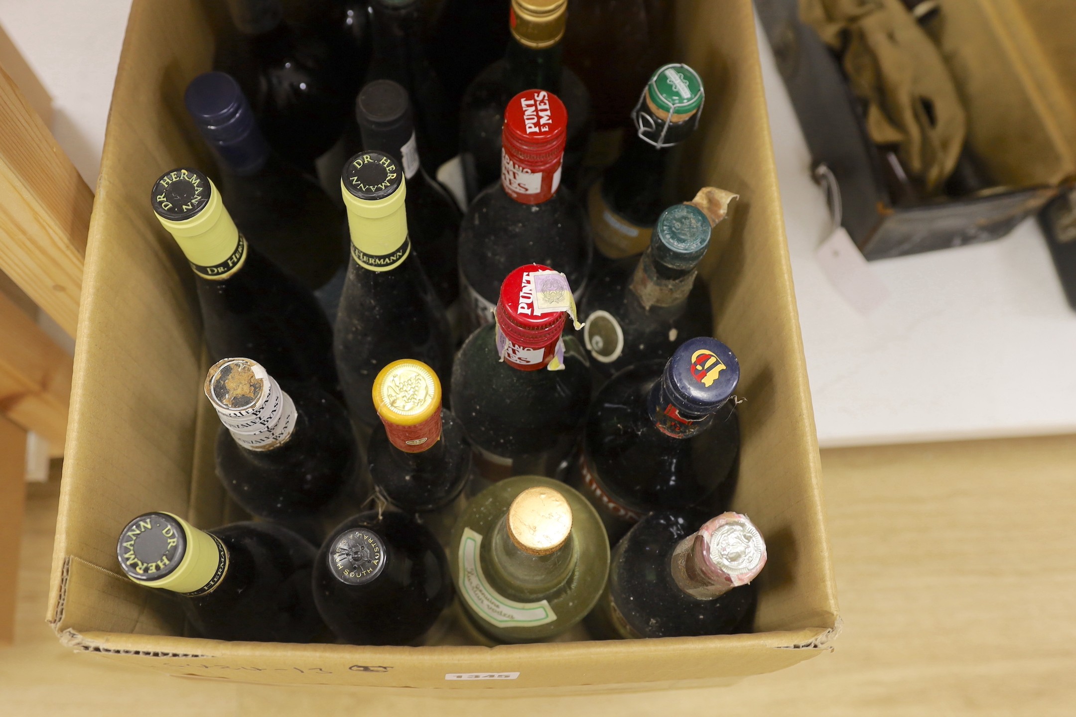 40 bottles of mixed wines and spirits